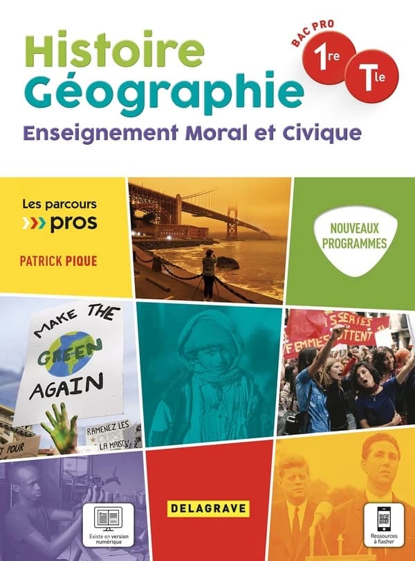 Les parcours pro : histoire géographie EMC : 1re, terminale Bac pro ; pochette élève (édition 2021)