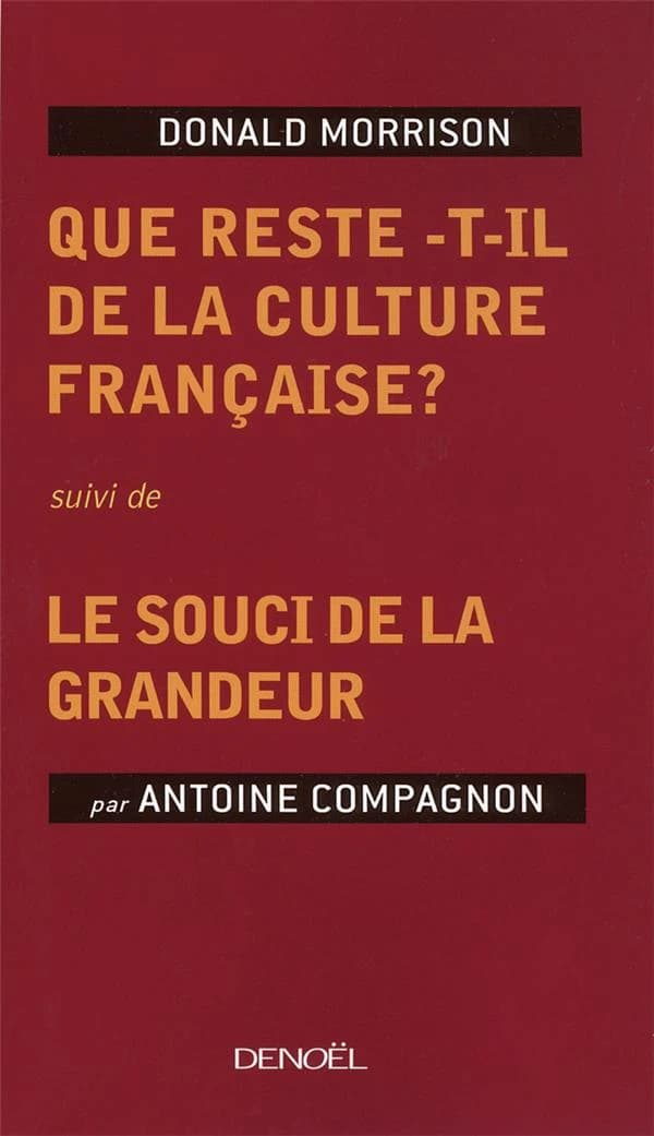 Que reste-t-il de la culture française ?