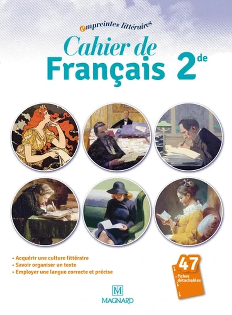 CAHIER DE FRANCAIS 2E