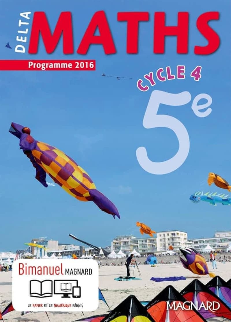 Maths : cycle 4, 5e : programme 2016