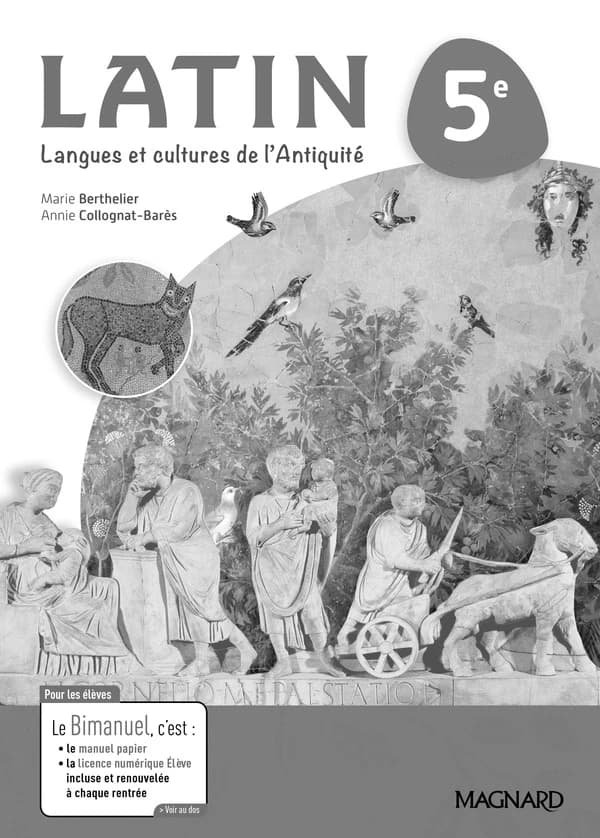 Latin ; 5e ; livre du professeur (édition 2017)