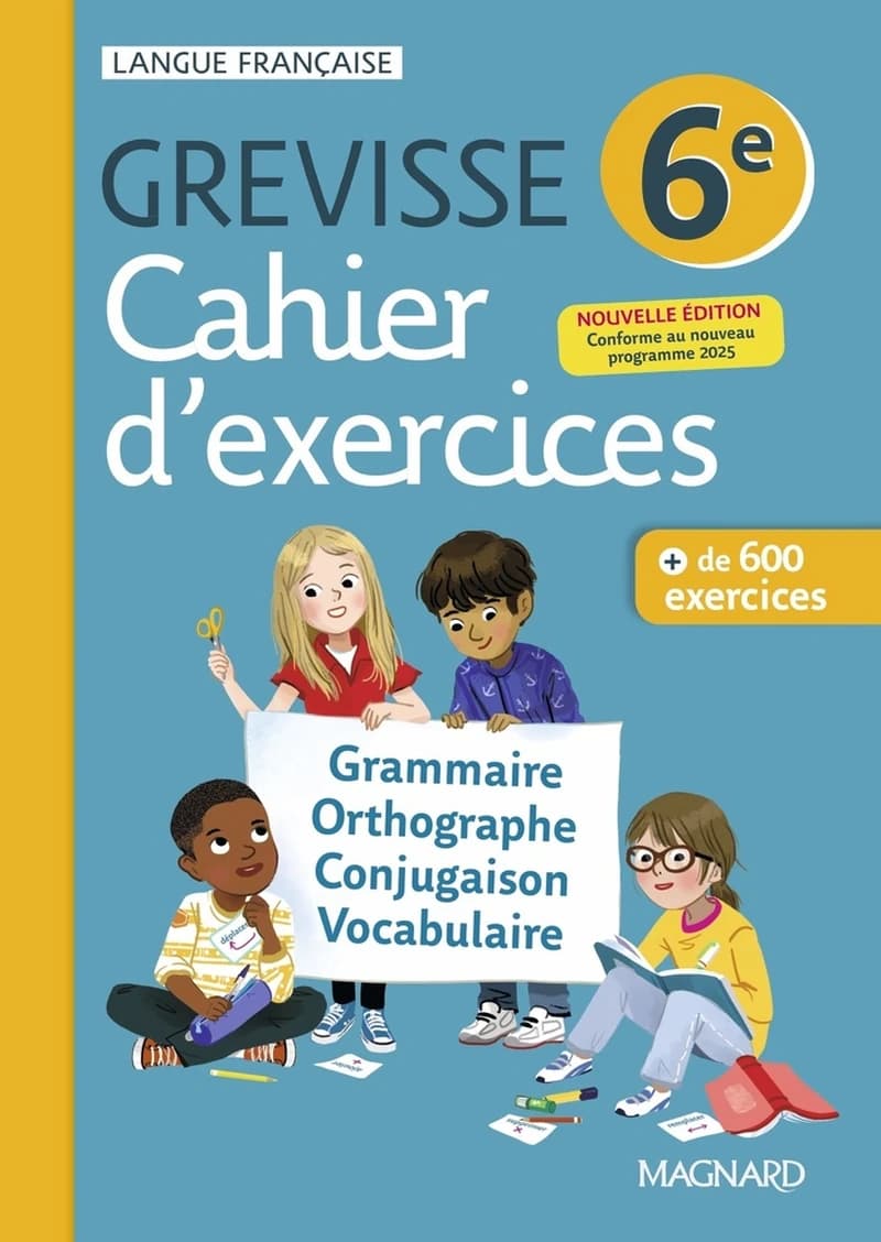 Cahier Grevisse 6e