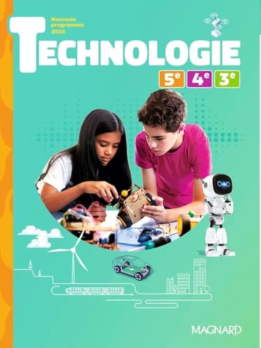 Technologie Cycle 4. Manuel élève Edition 2024