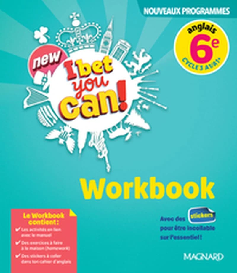 New I bet you can ! : anglais 6e, cycle 3 : A1>A1+