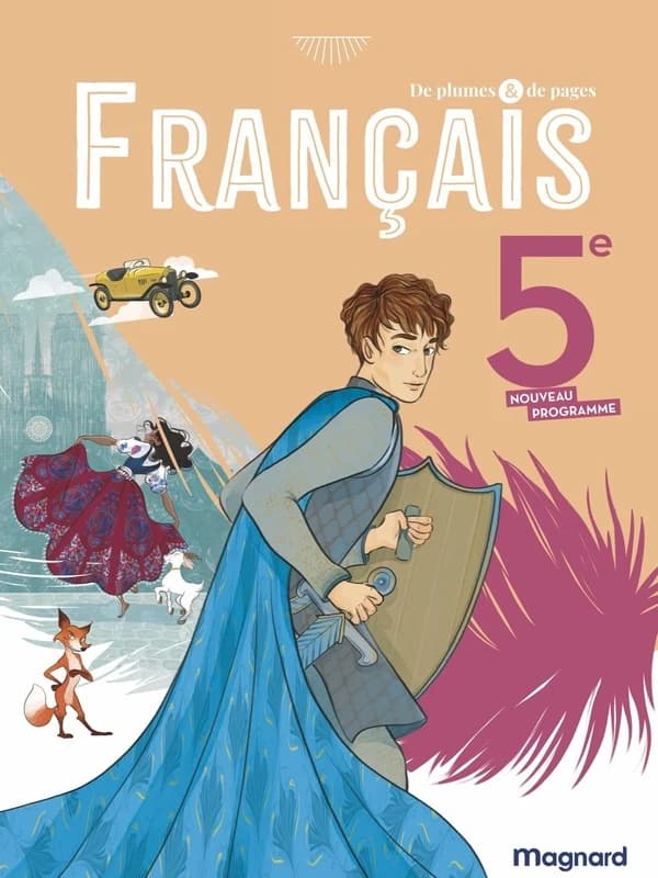 De plumes et de pages, français 5e (nouveau programme)