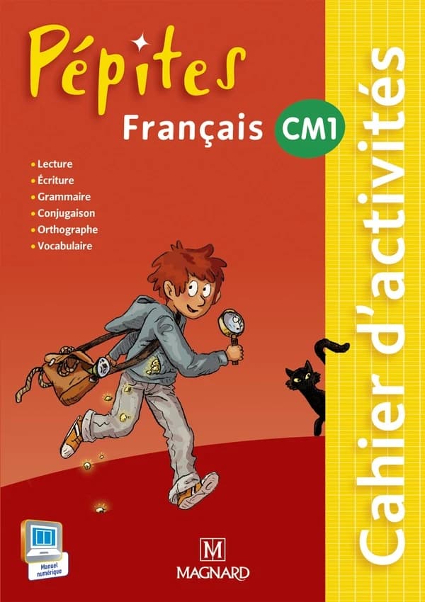 Pépites : français ; CM1 ; cahier d'activités (édition 2015)