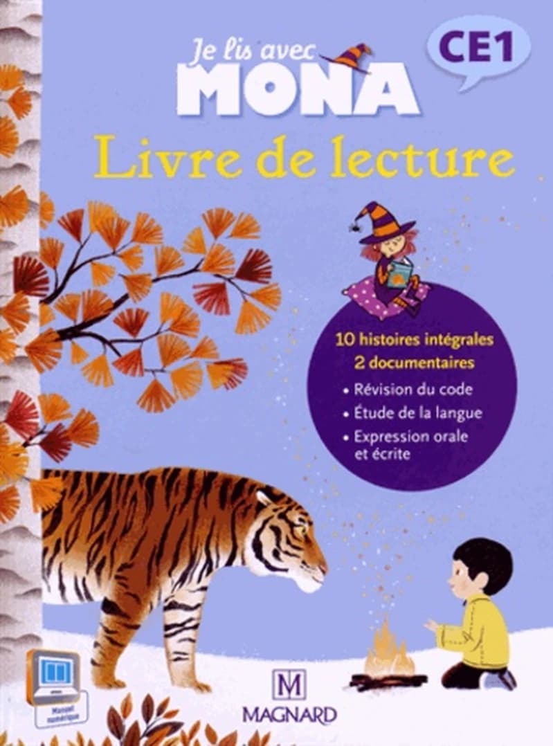 Je lis avec Mona : livre de lecture, CE1