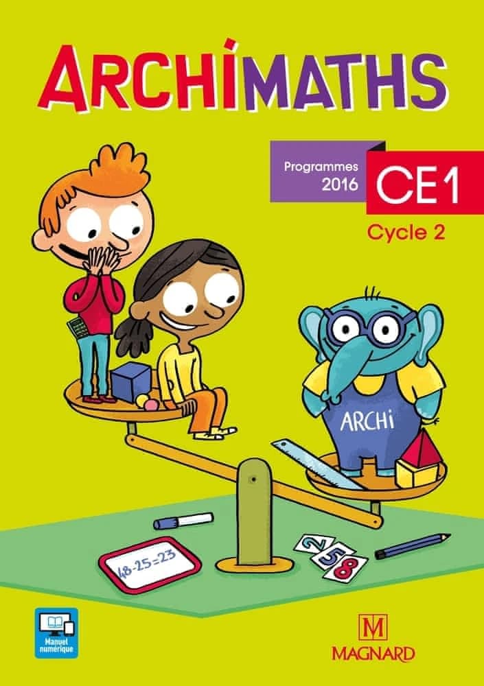 Archimaths : CE1 : programmes 2016