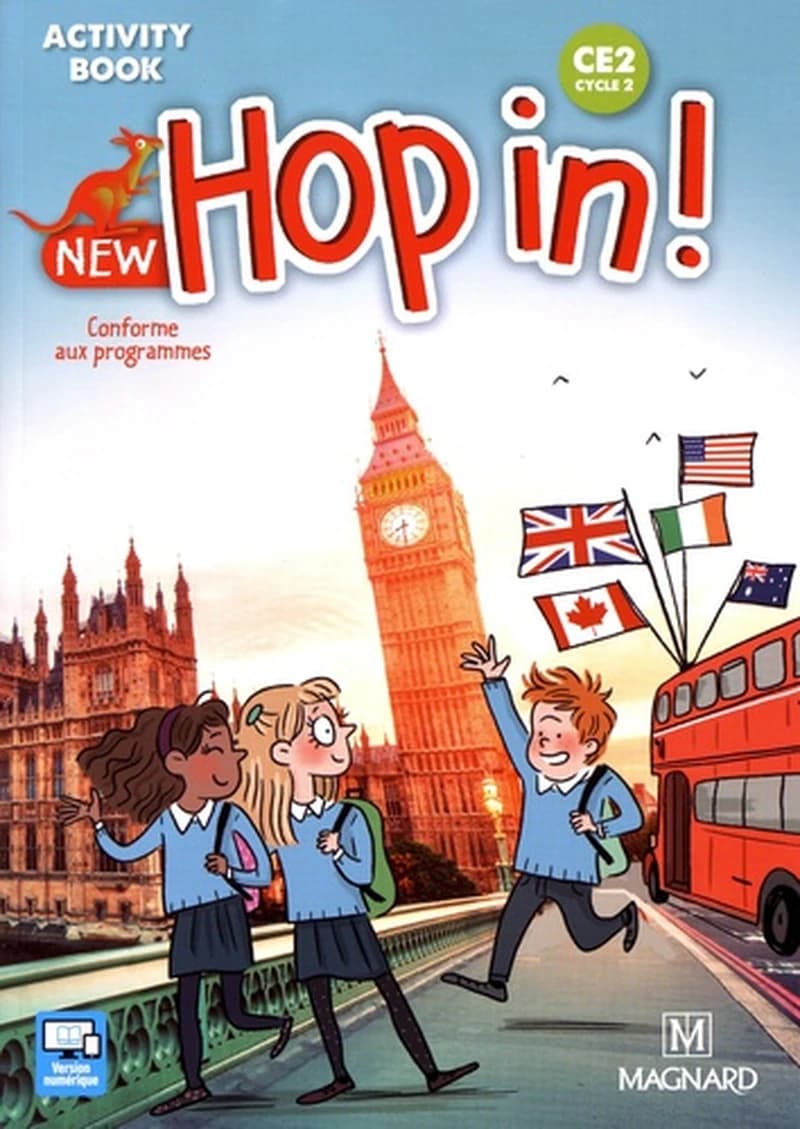 New hop in ! : CE2 ; activity book (édition 2018)