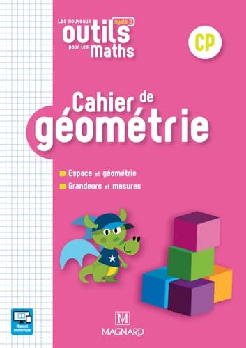 Les nouveaux outils pour les maths : cahier de géométrie ; CP (édition 2018)