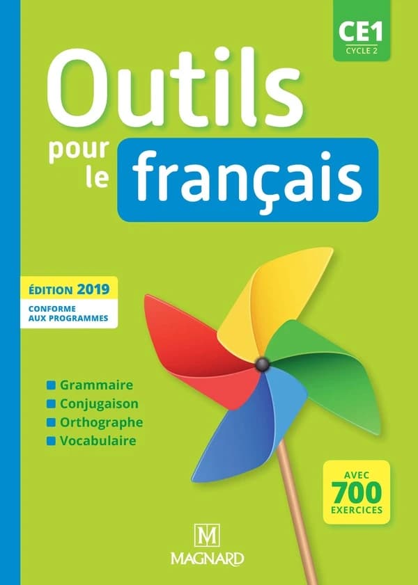 Outils pour le français : CE1 ; manuel de l'élève (édition 2019)