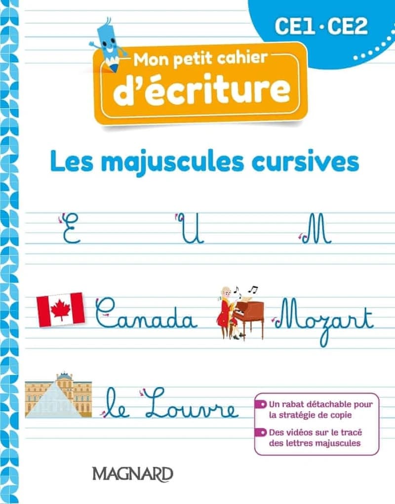 Mon petit cahier d'écriture : CE1
