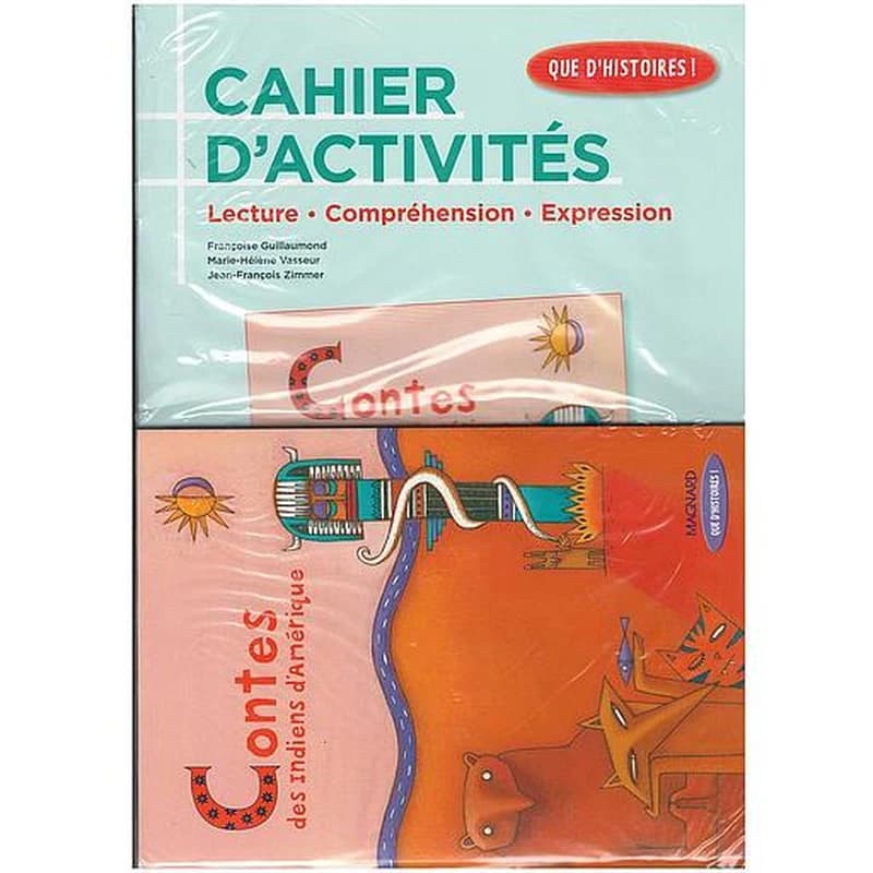 PACK QUE D'HISTOIRES! CE2 - CONTES DES INDIENS D'AMERIQUE: ROMAN + CAHIER D'ACTIVITÉS