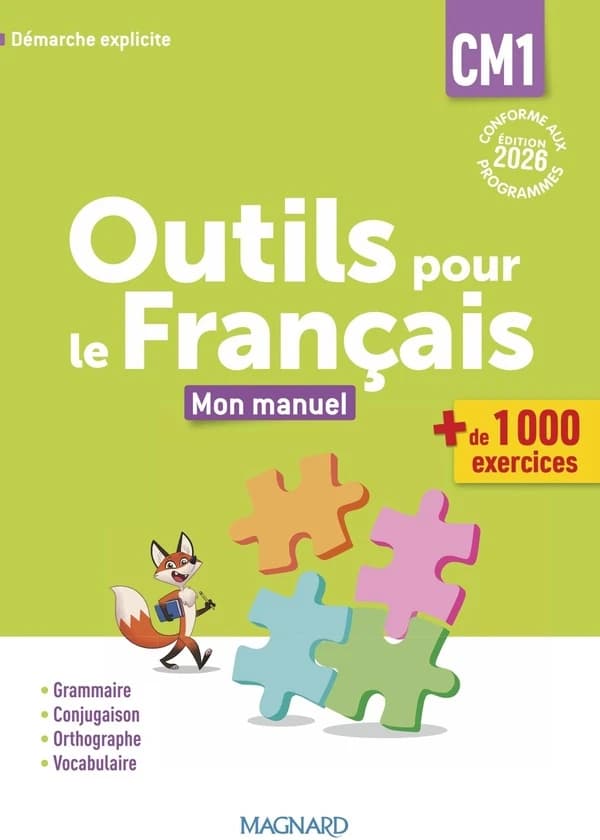 Outils pour le français CM1 : Manuel