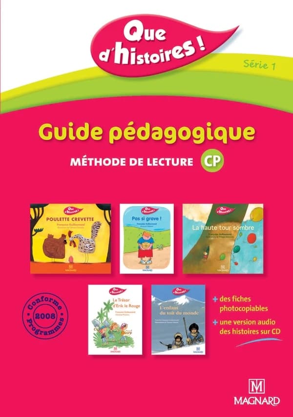 Guide pédagogique : série 1 : CP