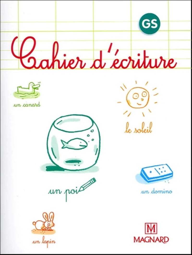 Cahier d'écriture : GS (édition 2005)