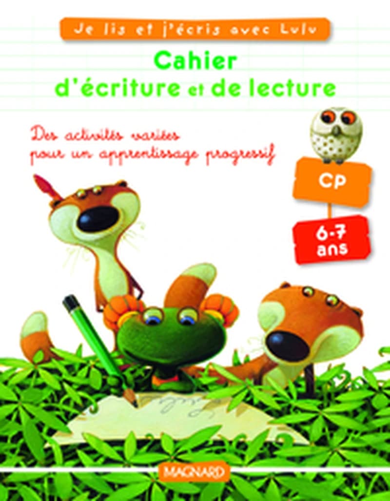 CAHIER LULU VROUMETTE LECTURE ECRITURE CP
