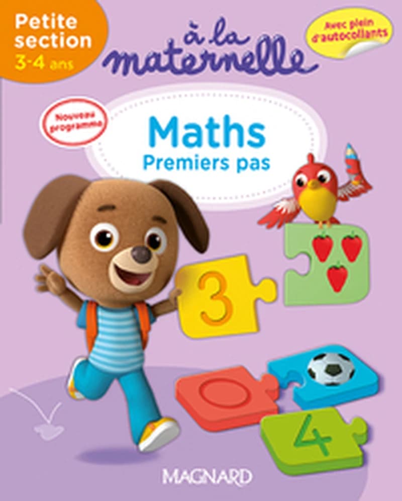 2016 A LA MATERNELLE MATHS PS 3 - 4 ANS PREMIER PAS