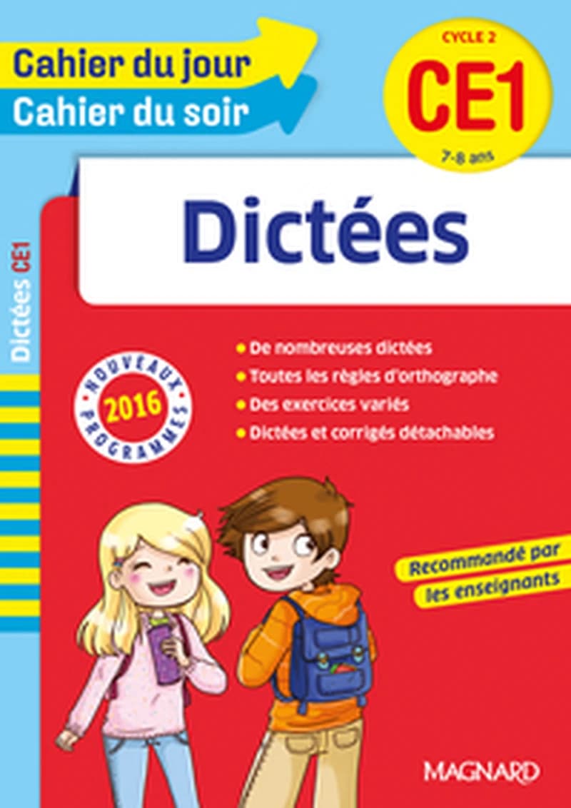 Dictées CE1, cycle 2, 7-8 ans
