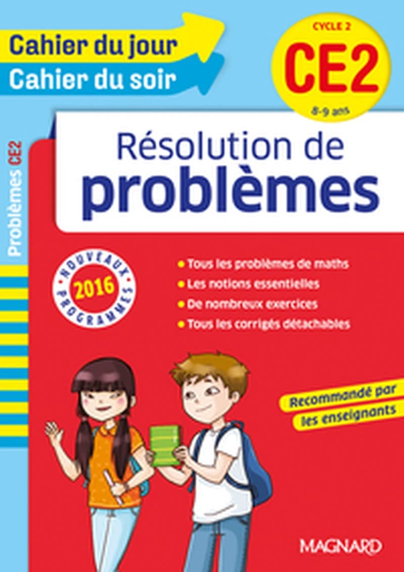 Résolutions de problèmes CE2 Cycle 2 - 8-9 ans