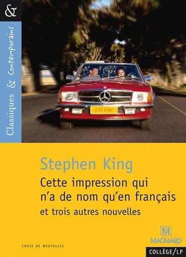 Cette impression qui n'a de nom qu'en français : et trois autres nouvelles