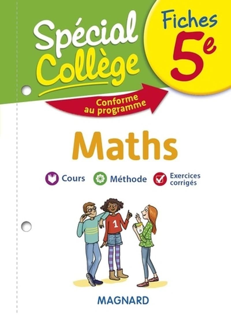 Fiches maths 5e