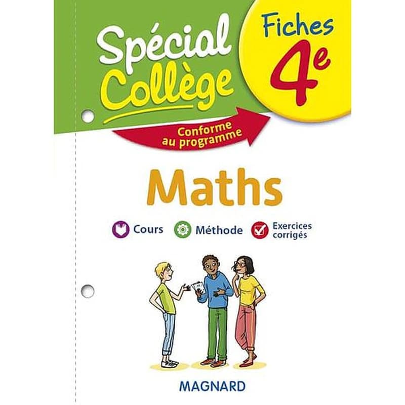 Fiches maths 4e 2019