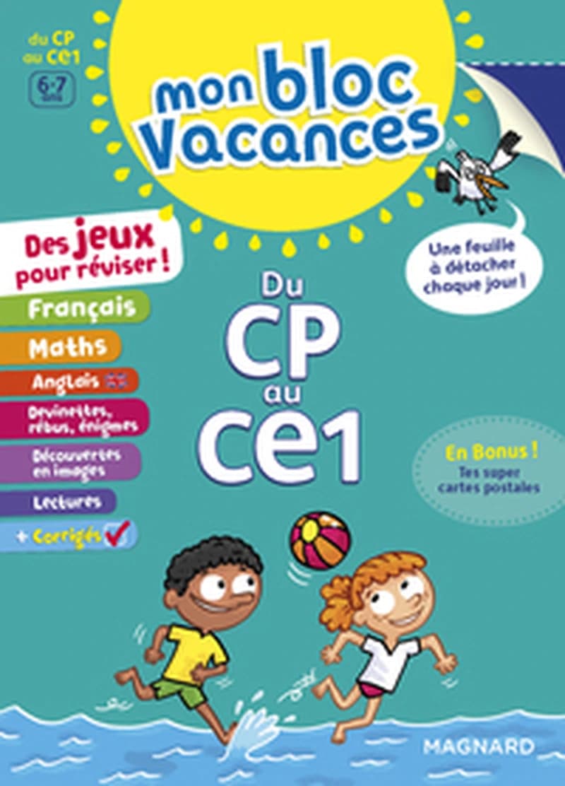 BLOC VACANCES CP-CE1 (MON)