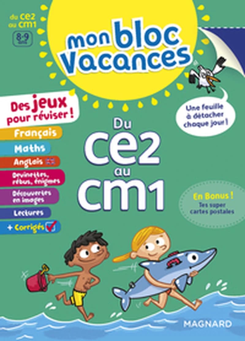 BLOC VACANCES CE2-CM1 (MON)