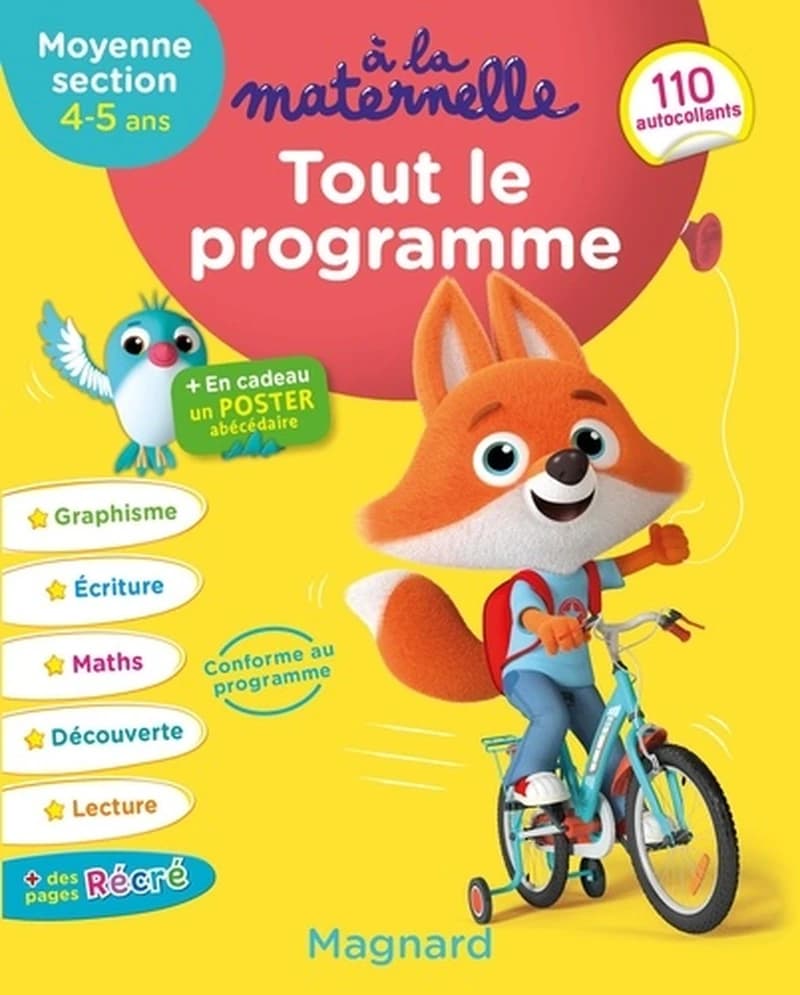 à la maternelle ; MS ; tout le programme