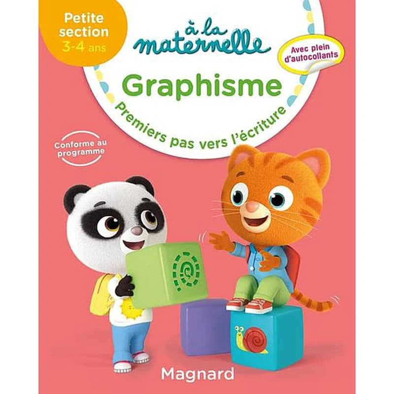 Graphisme à la maternelle PS - Premiers pas vers l'écriture