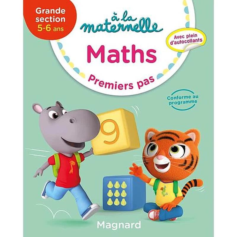 Maths GS 5-6 ans à la maternelle - Premiers pas