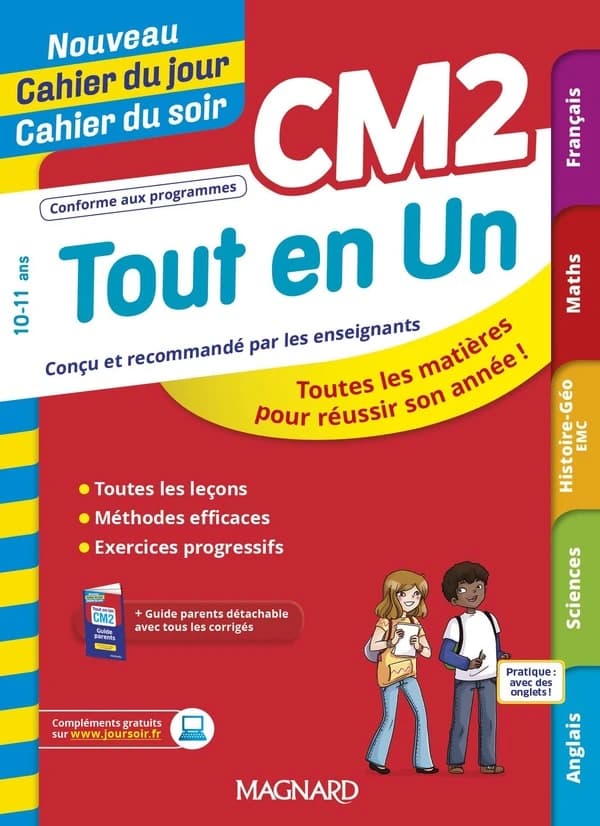 Nouveau cahier du jour