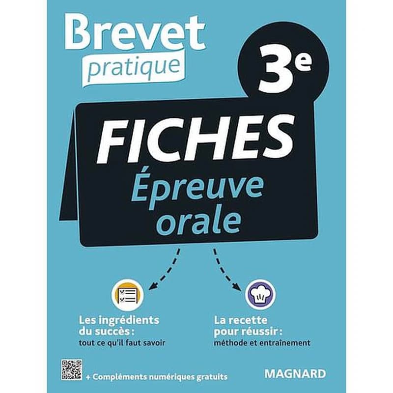 Brevet pratique fiches epreuve orale 3e brevet 2022 : l'essentiel pour réussir l'epreuve orale en 38 fiches efficaces