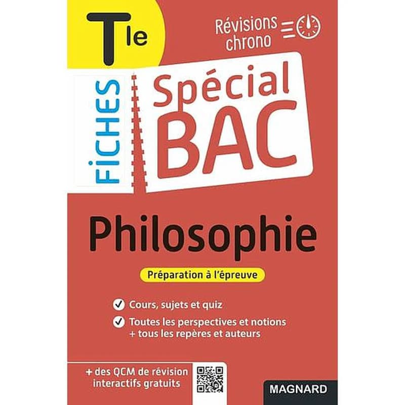 Fiches spécial bac : philosophie : terminale bac 2022 ; tout le programme en 57 fiches, schémas-bilans et quiz
