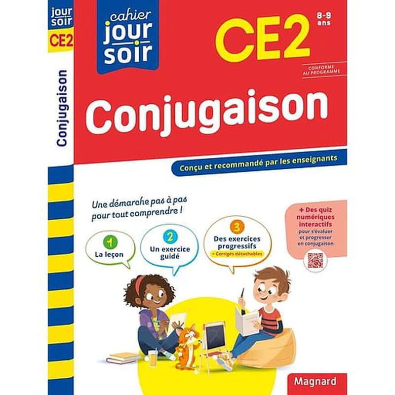 Conjugaison CE2, 8-9 ans : conforme au programme