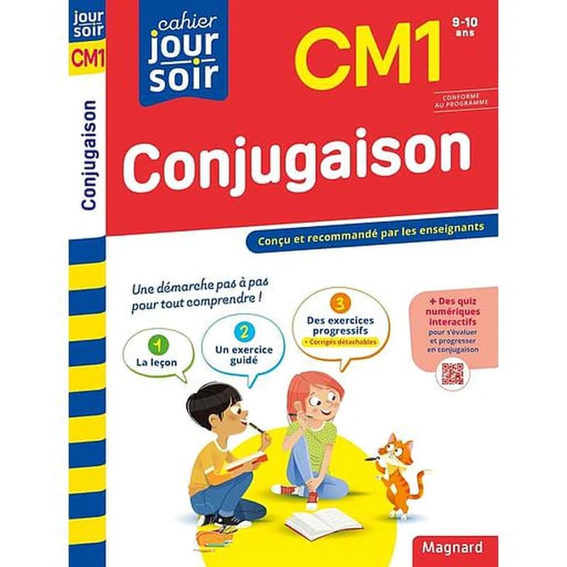 Conjugaison CM1, 9-10 ans
