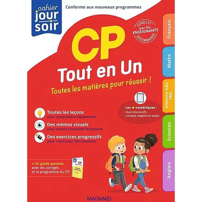 Tout en un CP : Toutes les matières pour réussir