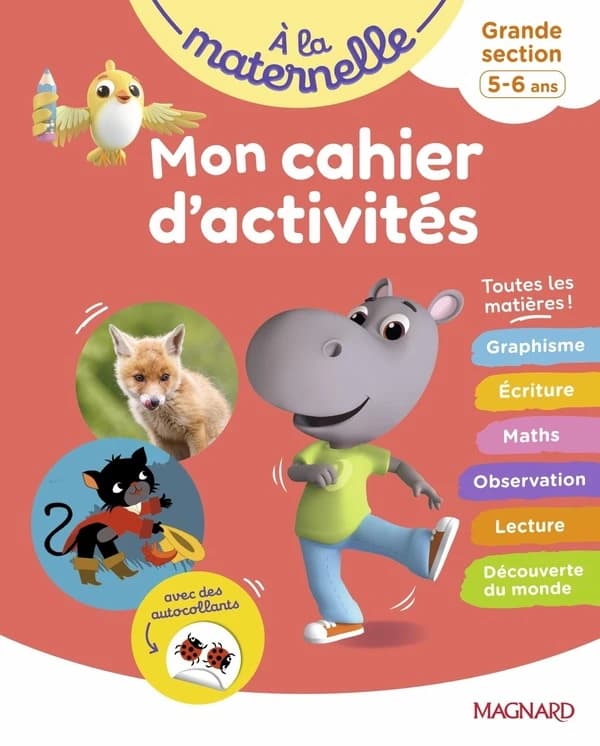 Mon cahier d'activités Grande section
