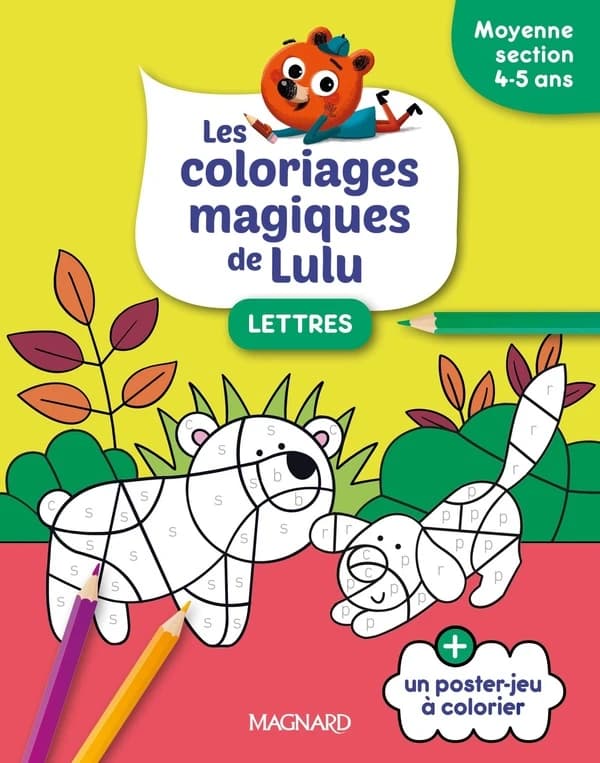 Les coloriages magiques de Lulu