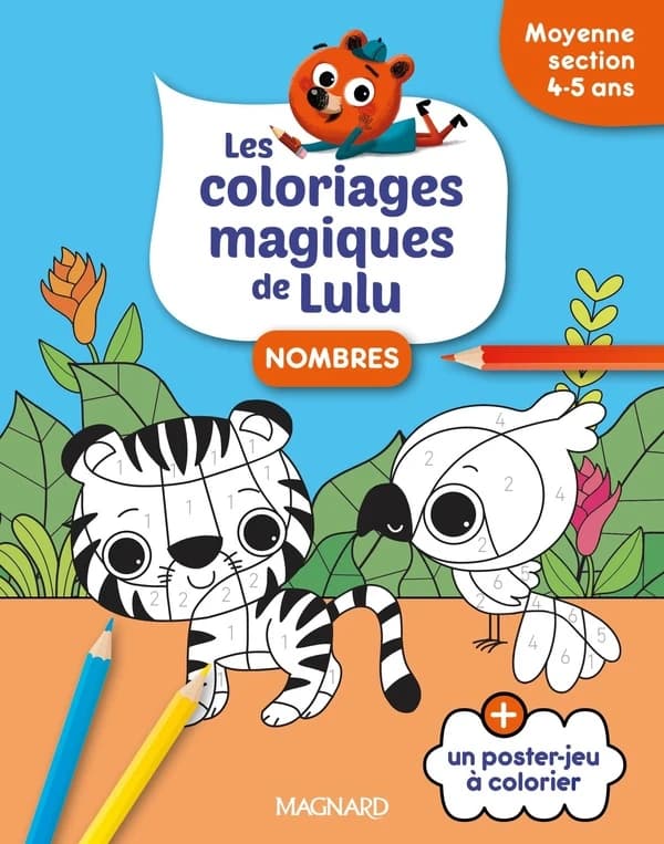 Les coloriages magiques de Lulu