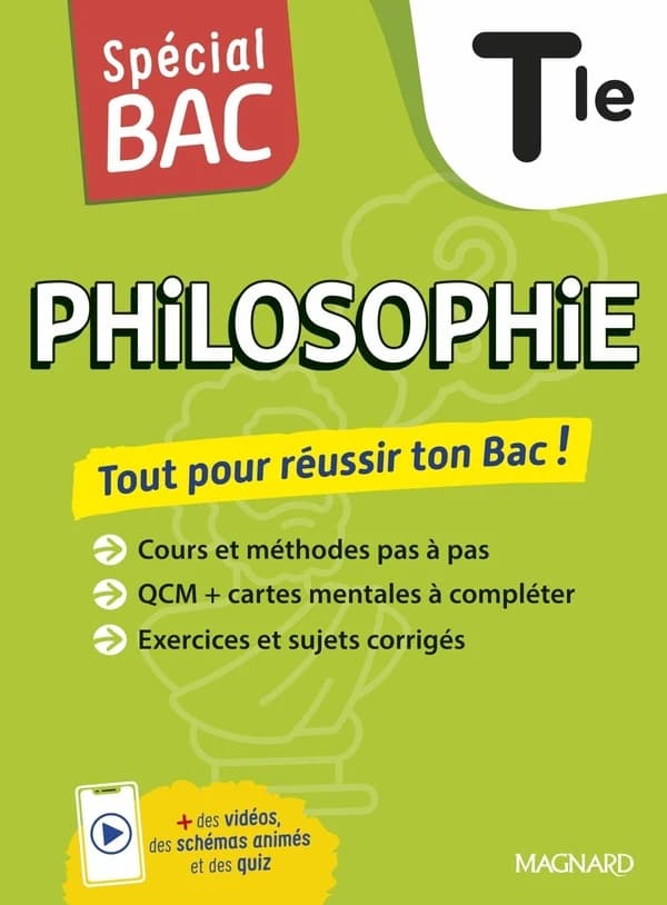 Spécial bac : Philosophie : Terminale ; Cours complet, méthode, exercices et sujets pour réussir l'examen (édition 2026)