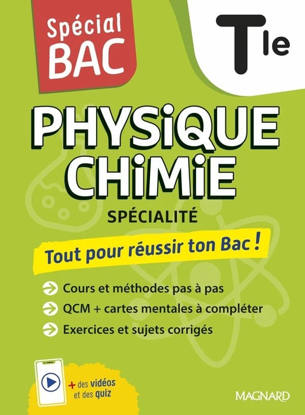 Spécial bac : Physique-Chimie : Terminale ; Cours complet, méthode, exercices et sujets pour réussir l'examen (édition 2026)