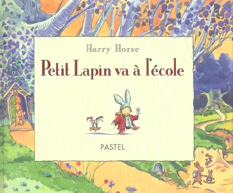 Petit Lapin va à l'école