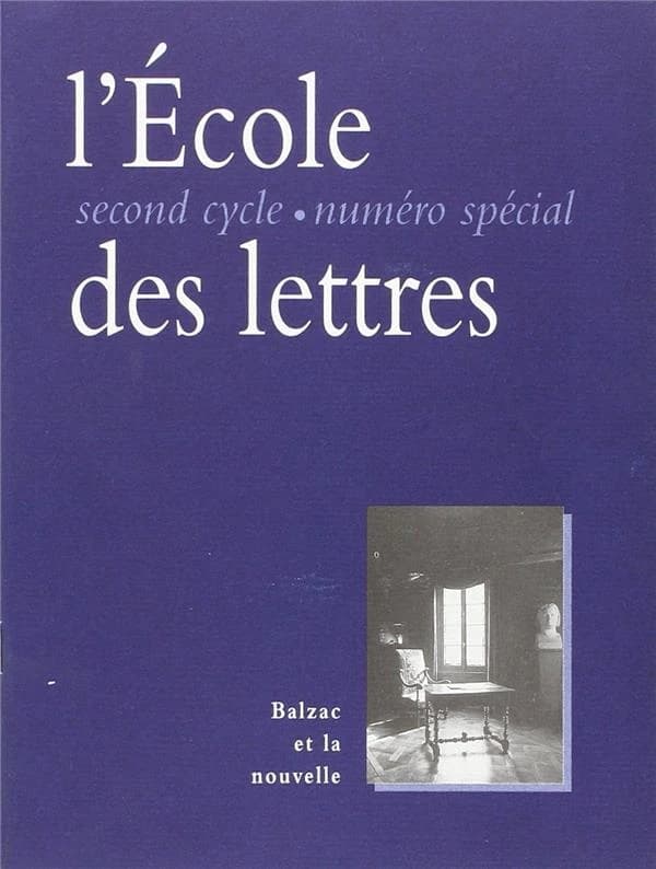 Revue L'école des lettres
