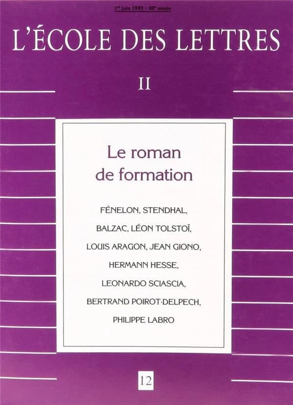 Le roman de formation