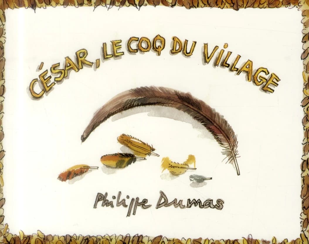 César, le coq du village