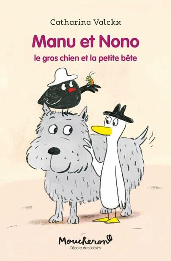 Le gros chien et la petite bête