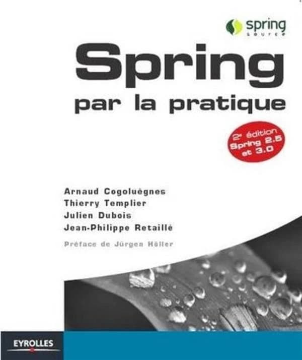 Spring par la pratique (2e éd.) Arnaud Cogoluègnes, Thierry Templier, Julien Dubois,... [et. al.] ; avec la contribution de Séverine Templier Roblou et de Olivier Salvatori
