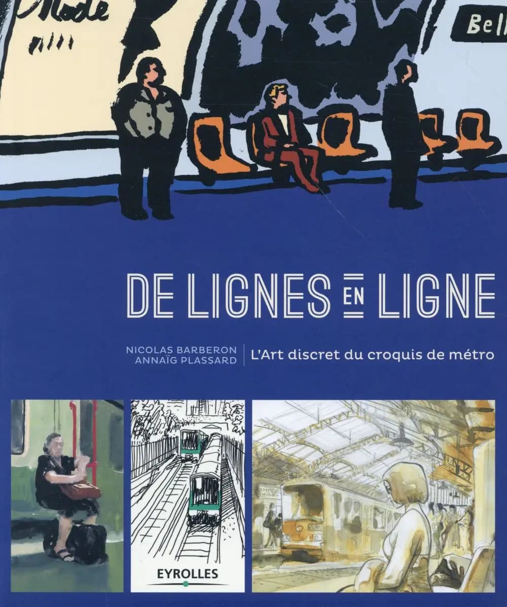De lignes en ligne : l'art discret du croquis du métro
